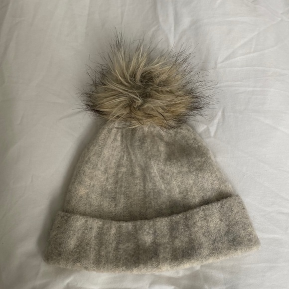 Aritzia pompom hat